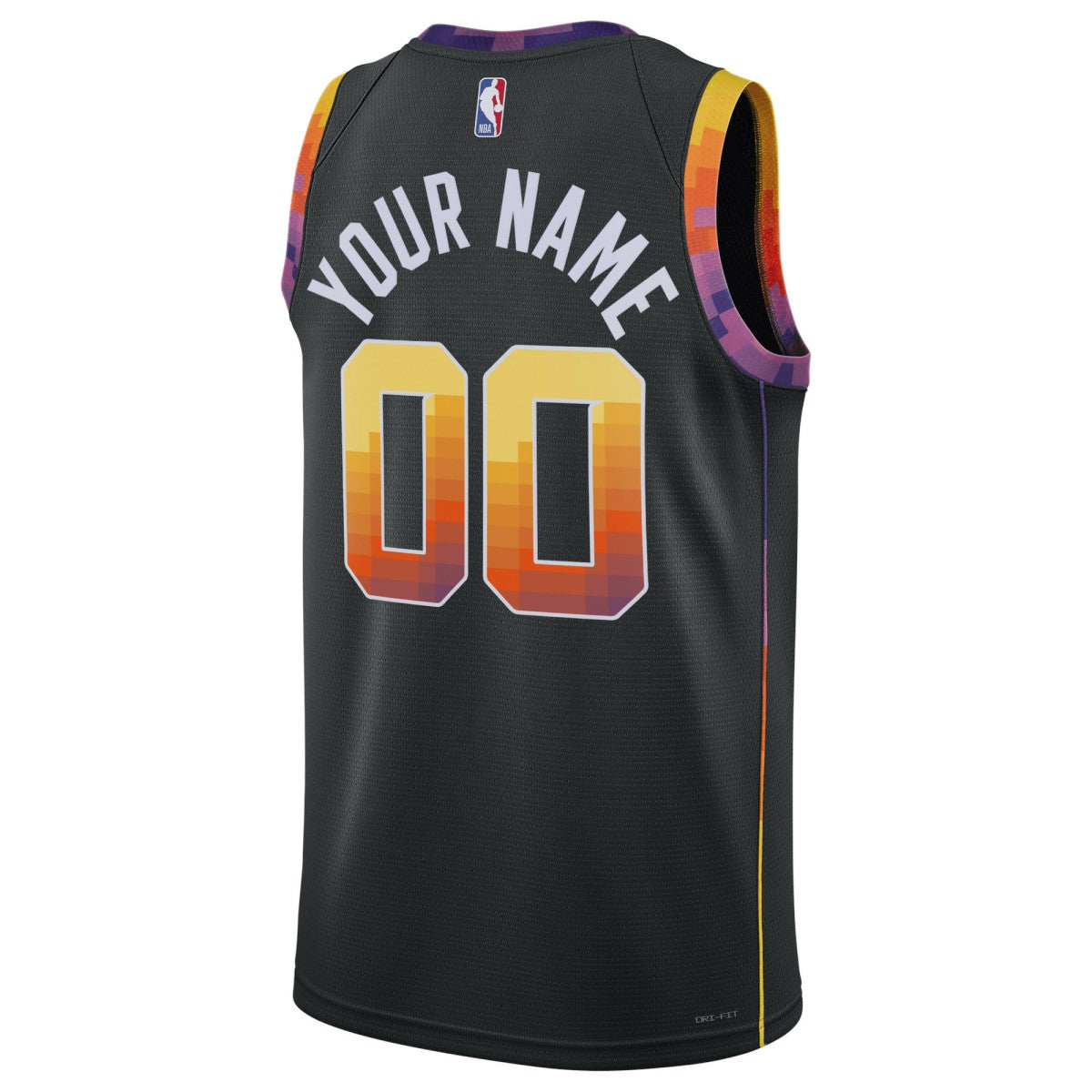 NBA - Phoenix Suns Jordan Brand Unisex 2022/23 Swingman Custom Jersey - Statement Edition - Black