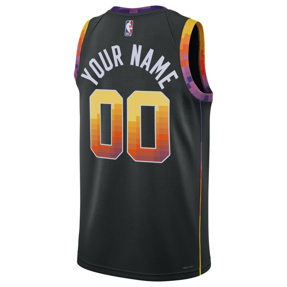 NBA - Phoenix Suns Jordan Brand Unisex 2022/23 Swingman Custom Jersey - Statement Edition - Black