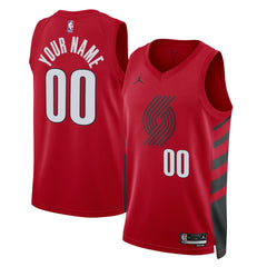 NBA - Portland Trail Blazers Jordan Brand Unisex 2022/23 Swingman Custom Jersey - Statement Edition - Red