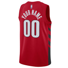 NBA - Portland Trail Blazers Jordan Brand Unisex 2022/23 Swingman Custom Jersey - Statement Edition - Red