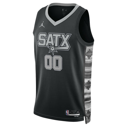 San Antonio Spurs Jordan Brand Unisex 2022/23 Swingman Custom Jersey - Statement Edition - Black online | NBA Jerseys