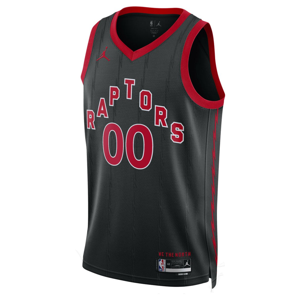 NBA - Toronto Raptors Jordan Brand Unisex 2022/23 Swingman Custom Jersey - Statement Edition - Black