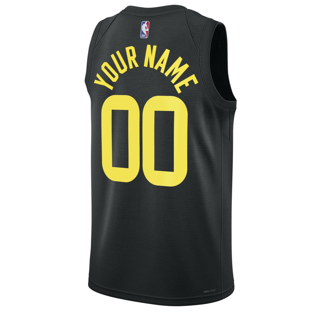 NBA - Utah Jazz Jordan Brand Unisex 2022/23 Swingman Custom Jersey - Statement Edition - Black