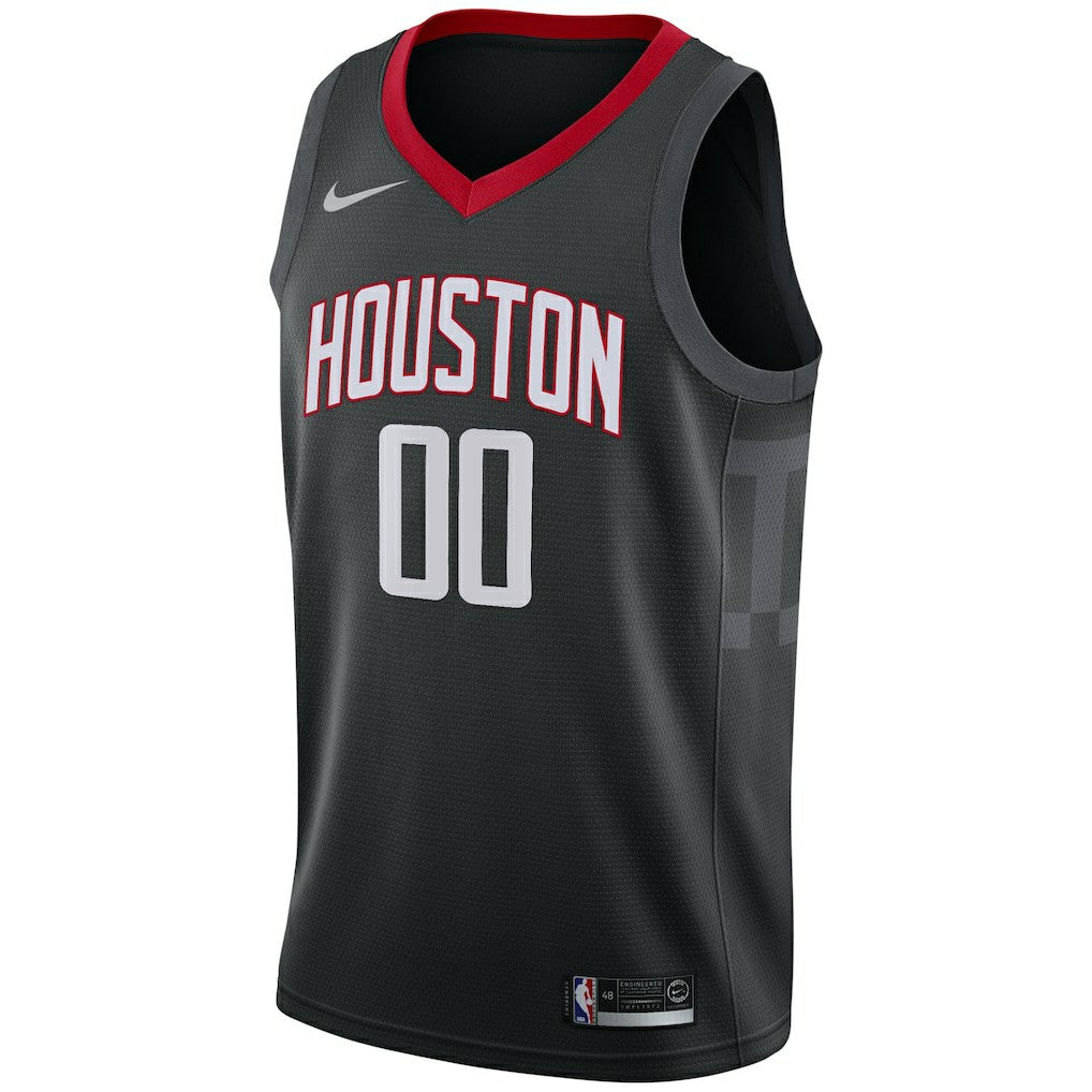 Houston Rockets Swingman Custom Jersey Black - Statement Edition | NBA Jerseys