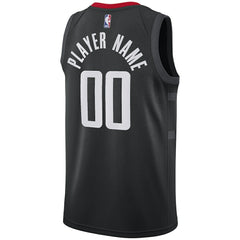 Nike - Houston Rockets Swingman Custom Jersey Black - Statement Edition