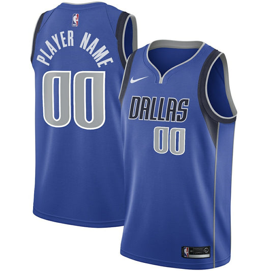 Dallas Mavericks Swingman Custom Jersey Blue sale - Icon Edition | NBA Jerseys