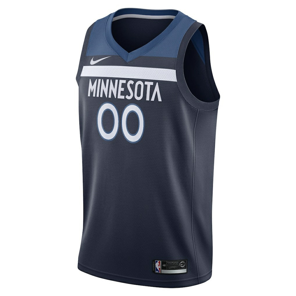 Minnesota Timberwolves Swingman Custom Jersey Navy - Icon Edition | NBA Jerseys