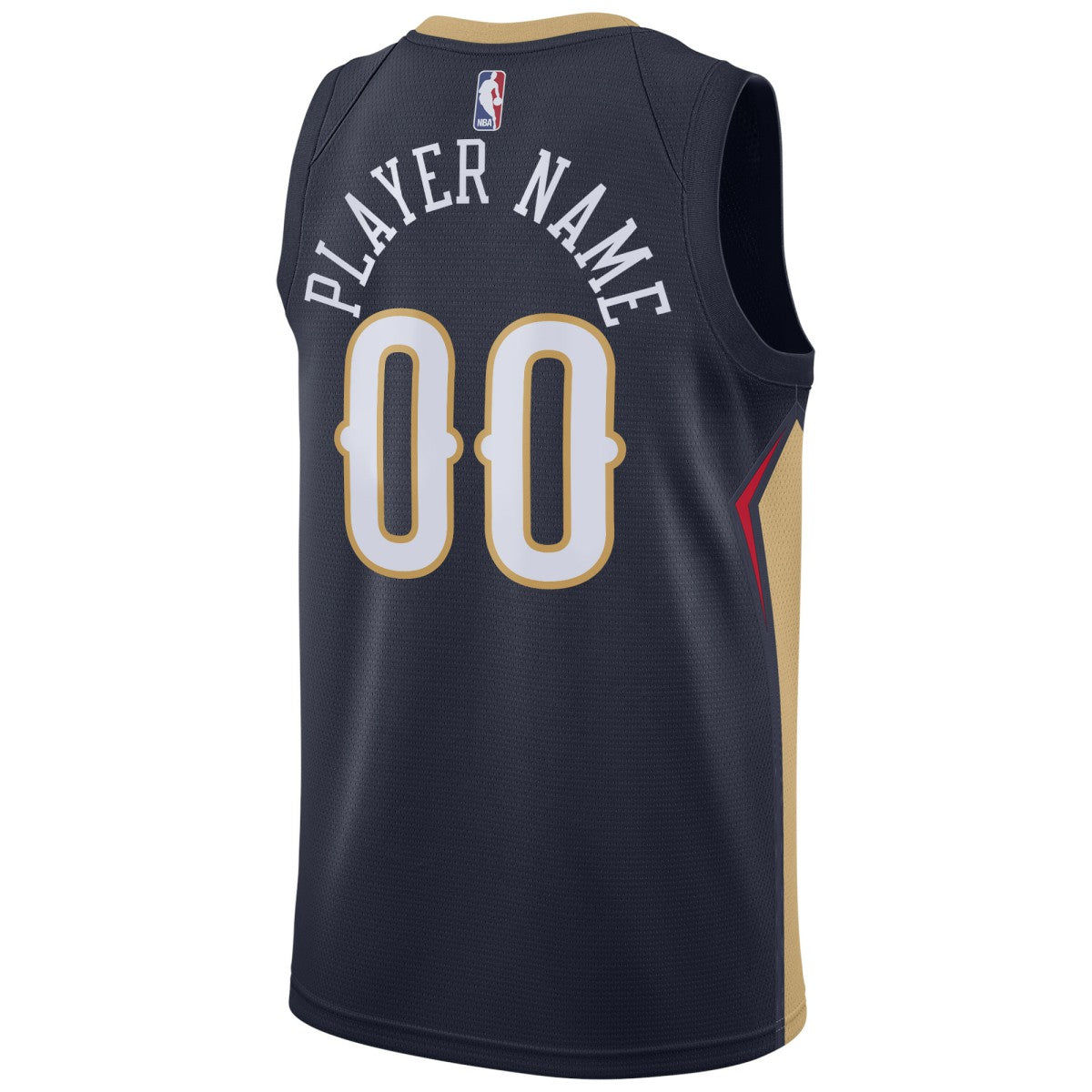 Nike - New Orleans Pelicans Swingman Custom Jersey Navy - Icon Edition