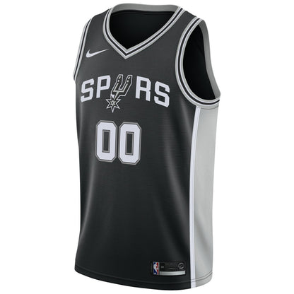 San Antonio Spurs Swingman Custom Jersey Black - Icon Edition | NBA Jerseys
