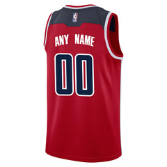 Nike - Washington Wizards Swingman Custom Jersey Red - Icon Edition