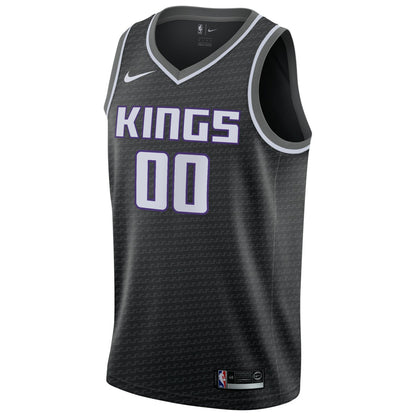 Sacramento Kings Swingman Custom Jersey Black - Statement Edition | NBA Jerseys