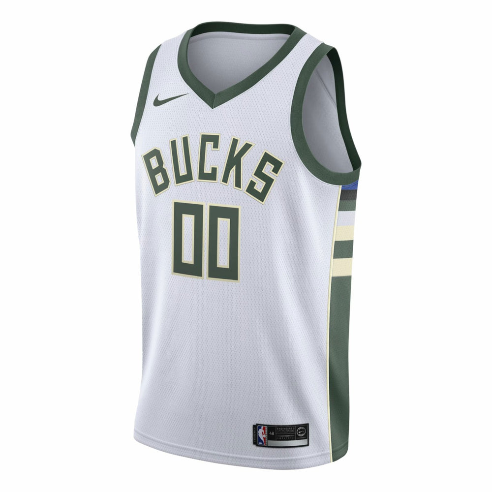 Nike - Milwaukee Bucks Swingman Custom Jersey White - Association Edition