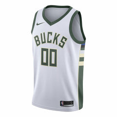 Nike - Milwaukee Bucks Swingman Custom Jersey White - Association Edition