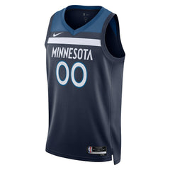 Nike - Minnesota Timberwolves Unisex Swingman Custom Jersey Navy - Icon Edition