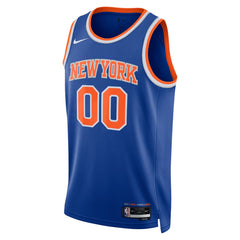 Nike - New York Knicks Unisex Swingman Custom Jersey Blue - Icon Edition