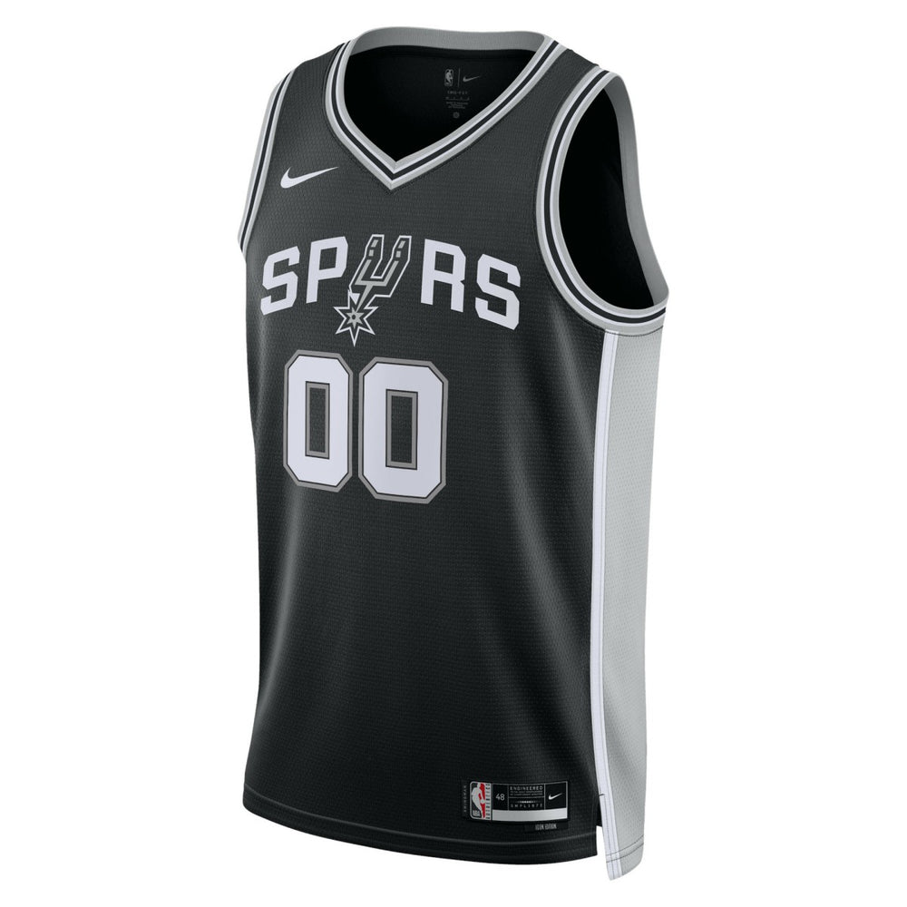 Nike - San Antonio Spurs Unisex Swingman Custom Jersey Black - Icon Edition