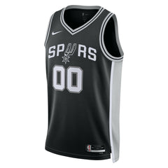 Nike - San Antonio Spurs Unisex Swingman Custom Jersey Black - Icon Edition