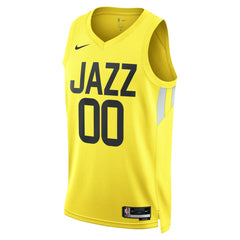 Nike - Utah Jazz Unisex Swingman Custom Jersey Gold - Icon Edition