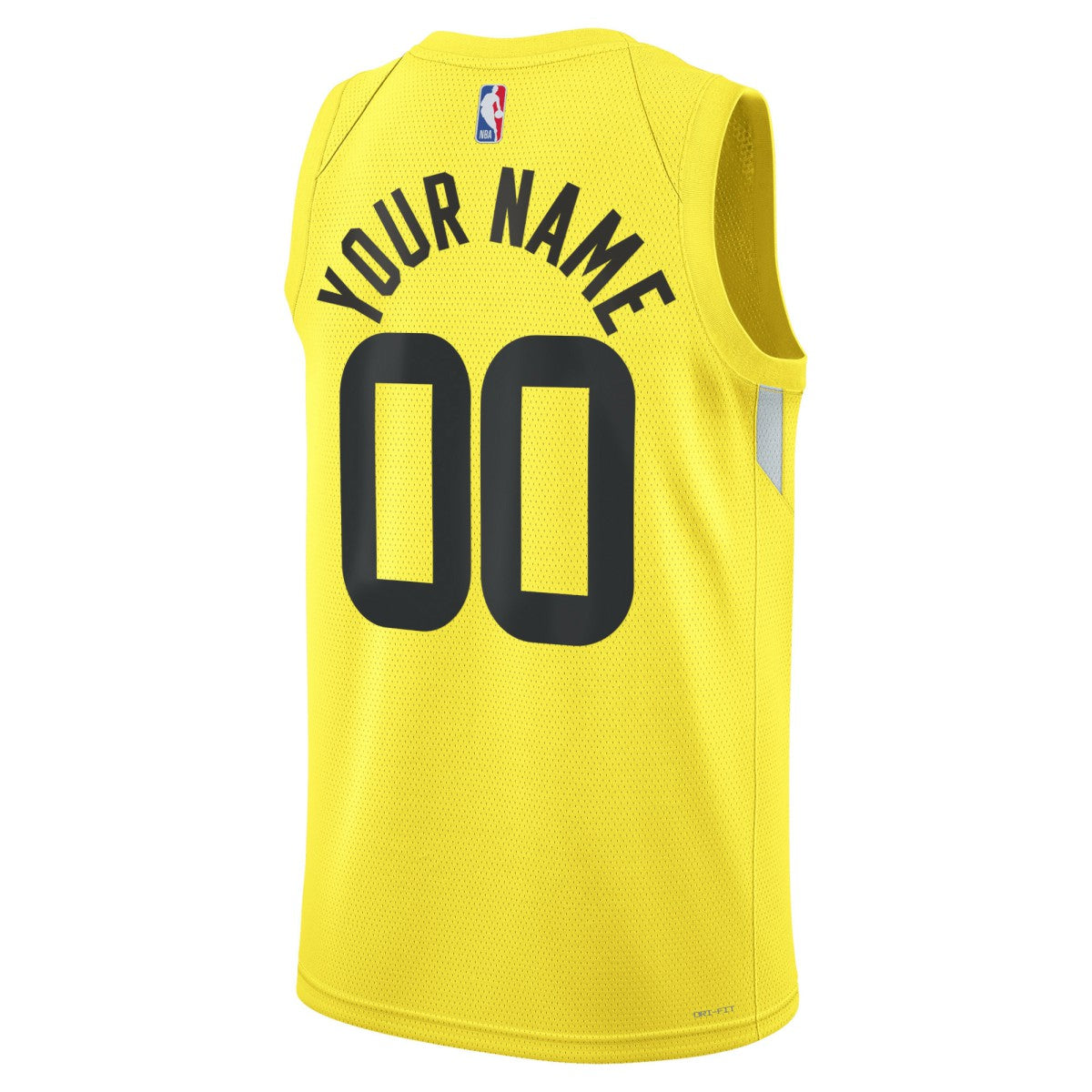 Nike - Utah Jazz Unisex Swingman Custom Jersey Gold - Icon Edition