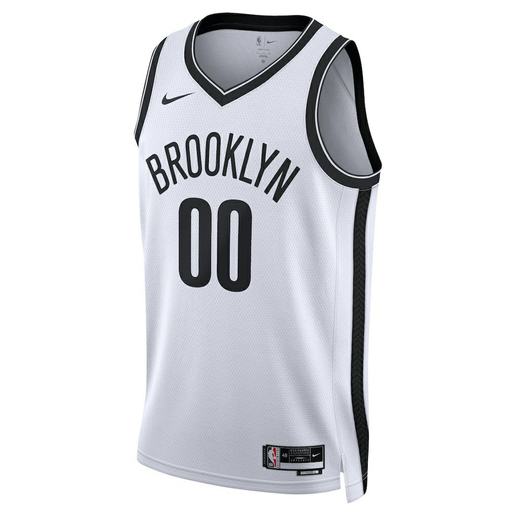 Nike - Brooklyn Nets Unisex Swingman Custom Jersey White - Association Edition