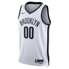 Nike - Brooklyn Nets Unisex Swingman Custom Jersey White - Association Edition