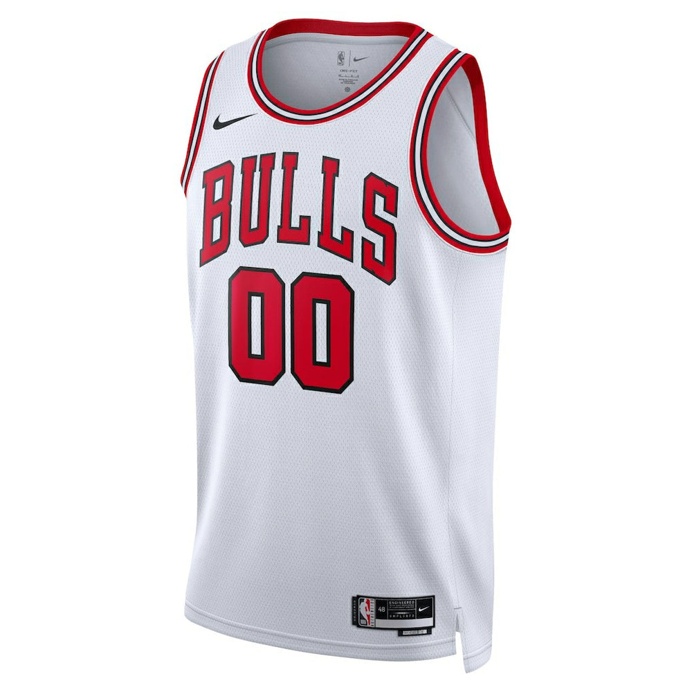 Nike - Chicago Bulls Unisex Swingman Custom Jersey White - Association Edition
