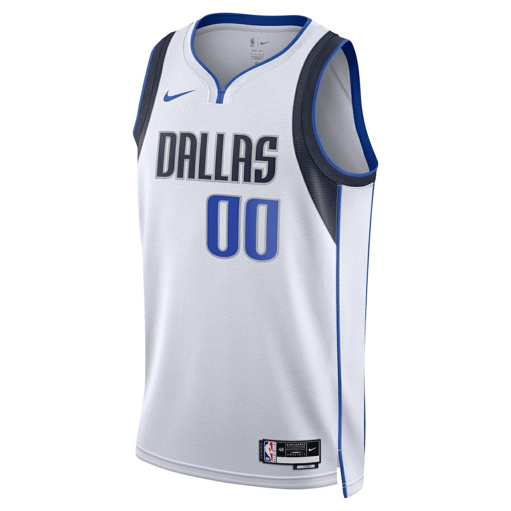 Nike - Dallas Mavericks Unisex Swingman Custom Jersey White - Association Edition