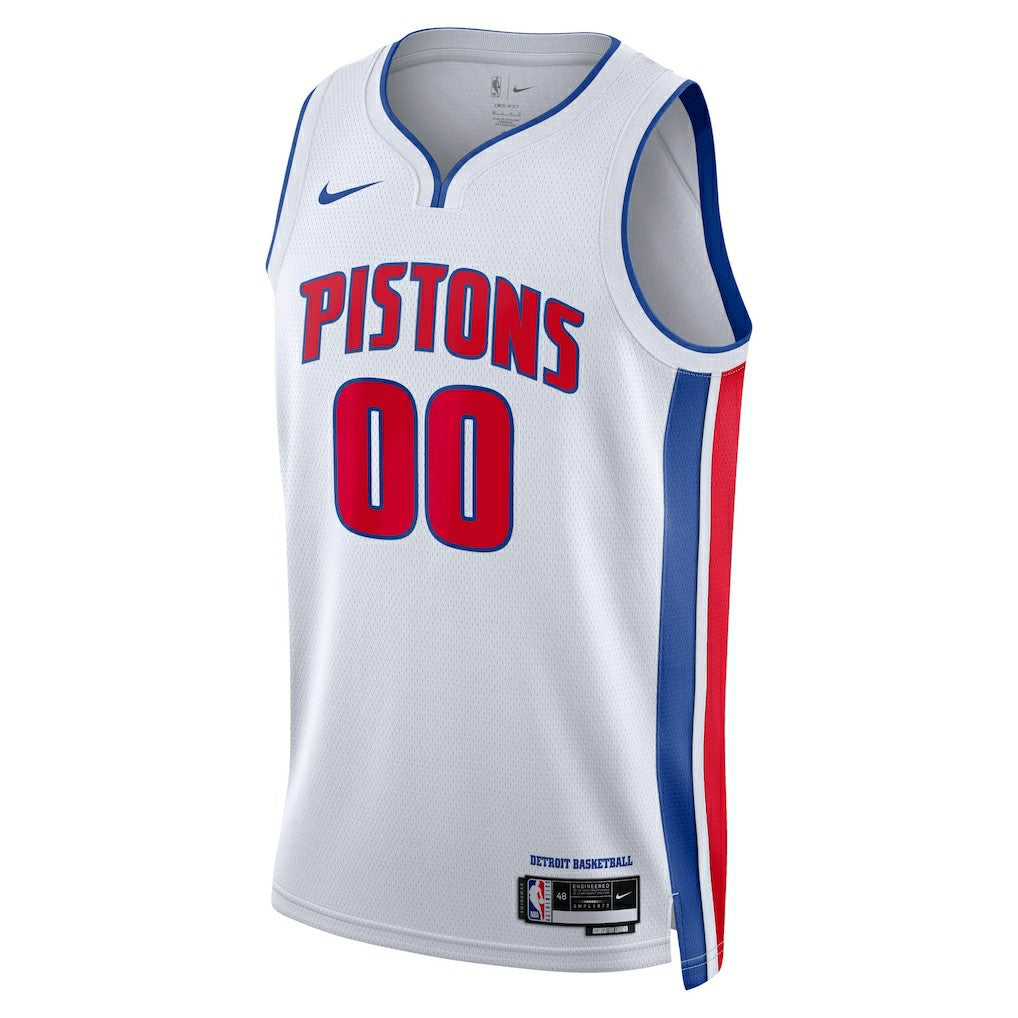 Nike - Detroit Pistons Unisex Swingman Custom Jersey White - Association Edition