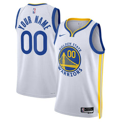 Nike - Golden State Warriors Unisex Swingman Custom Jersey White - Association Edition