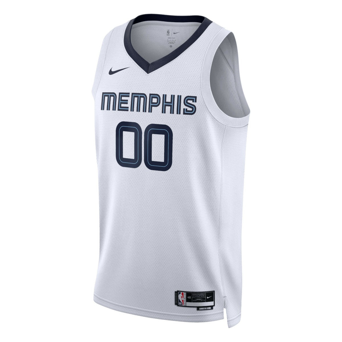 Nike - Memphis Grizzlies Unisex Swingman Custom Jersey White - Association Edition