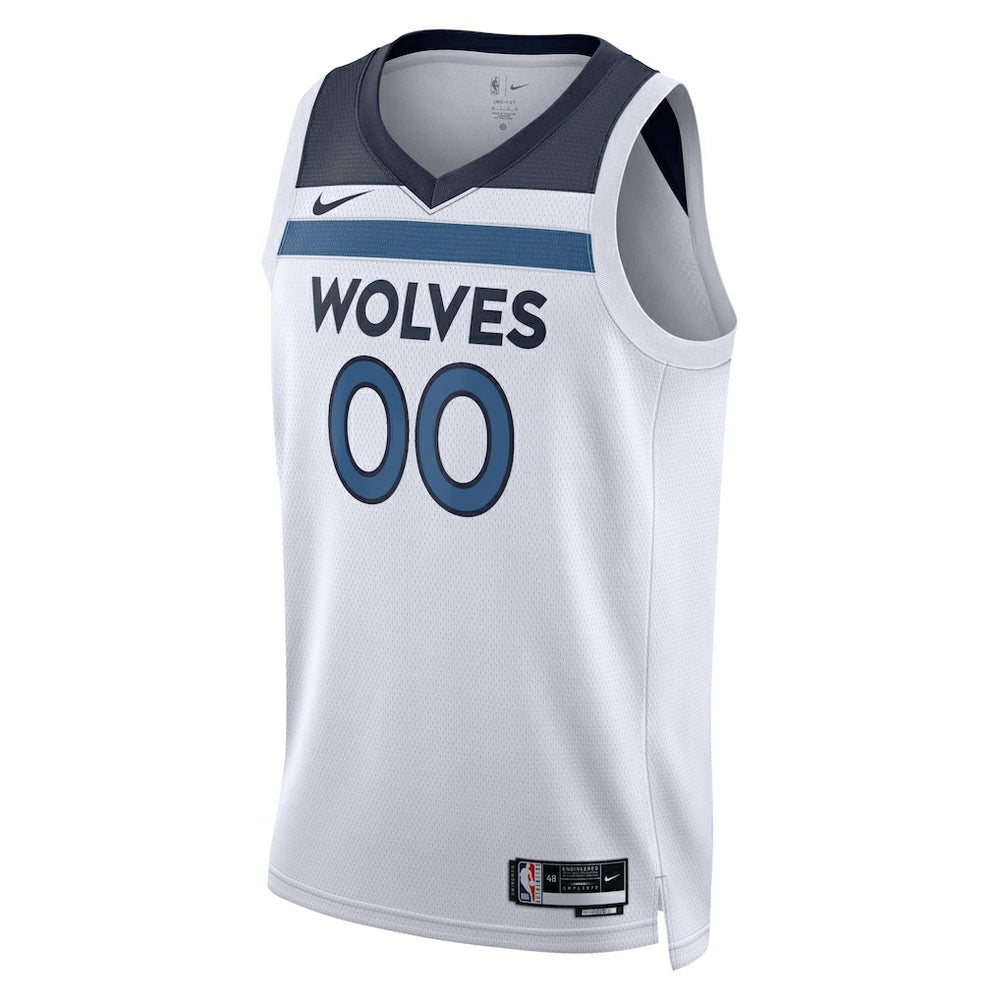 Nike - Minnesota Timberwolves Unisex Swingman Custom Jersey White - Association Edition