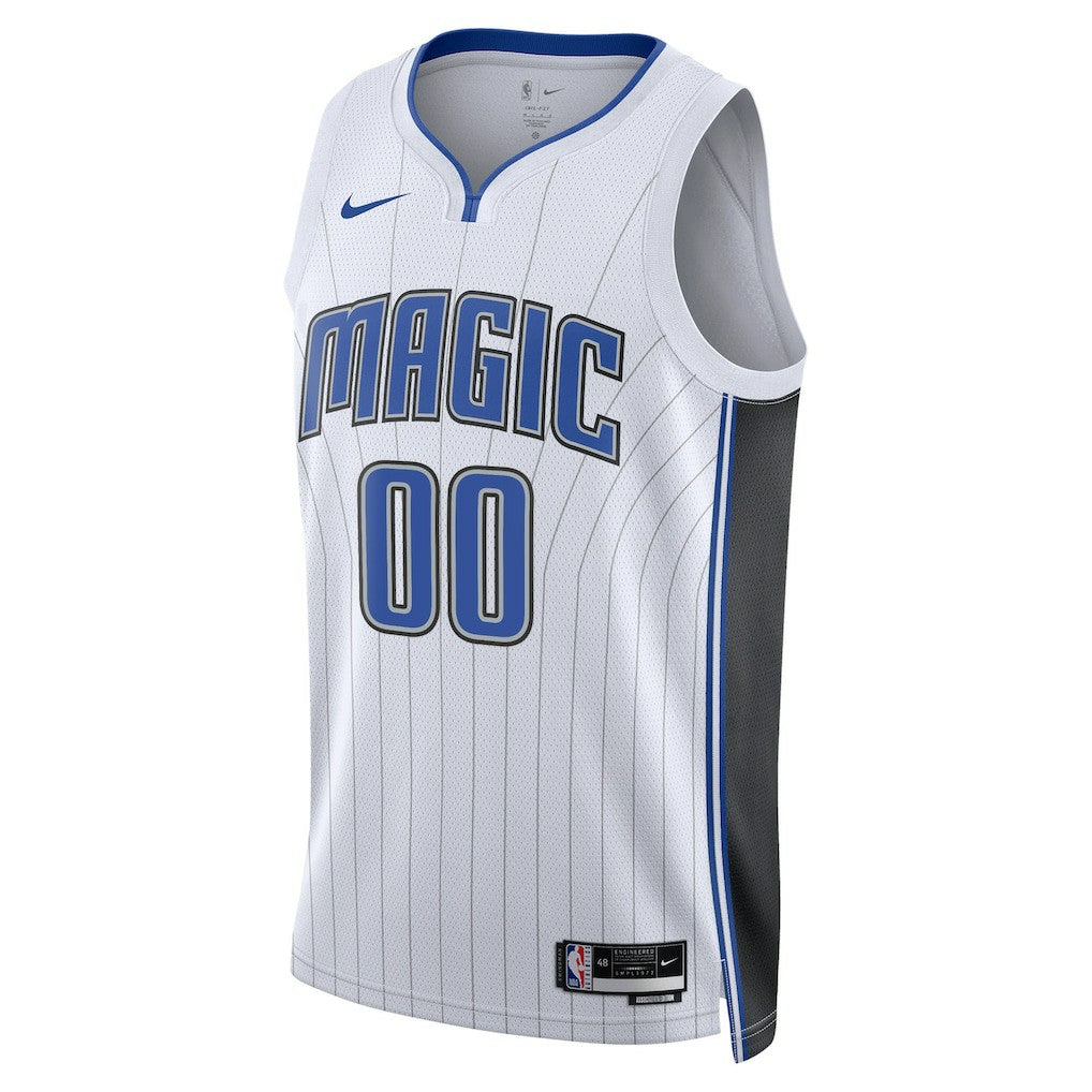 Orlando Magic Unisex Swingman Custom Jersey White - Association Edition | NBA Jerseys