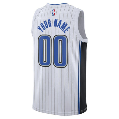 Orlando Magic Unisex Swingman Custom Jersey White - Association Edition | NBA Jerseys