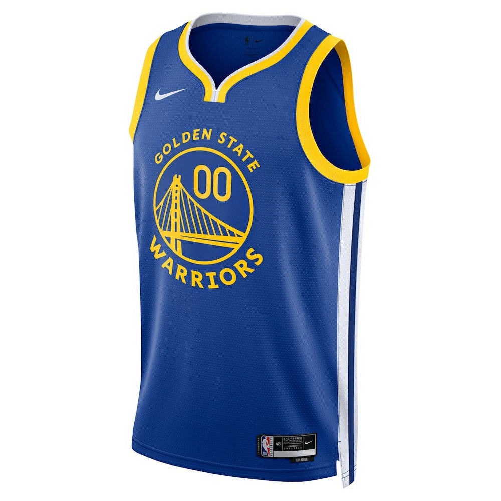 Nike - Golden State Warriors Unisex Swingman Custom Jersey Royal - Icon Edition