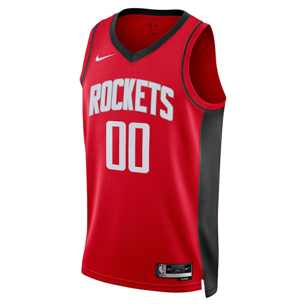 Nike - Houston Rockets Unisex Swingman Custom Jersey Red - Icon Edition
