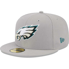 Philadelphia Eagles New Era Omaha 59FIFTY Fitted Hat Gray - NFL