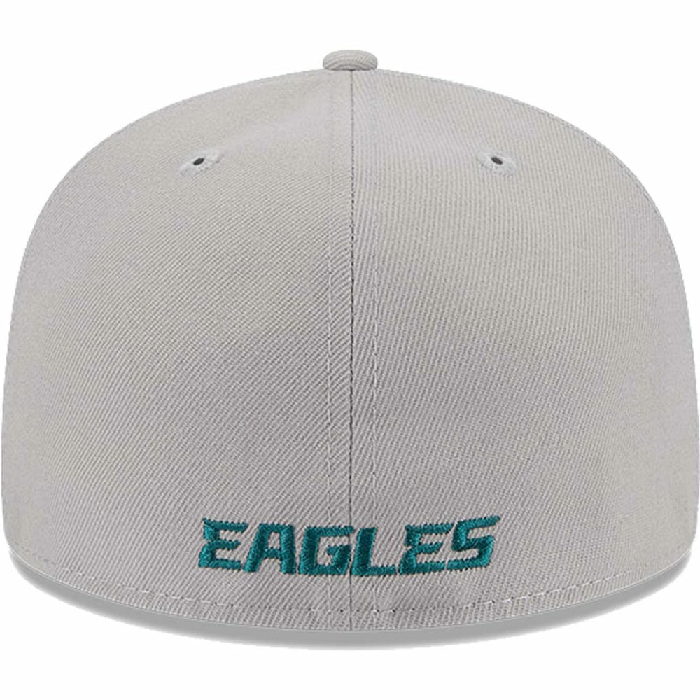 Philadelphia Eagles New Era Omaha 59FIFTY Fitted Hat Gray - NFL
