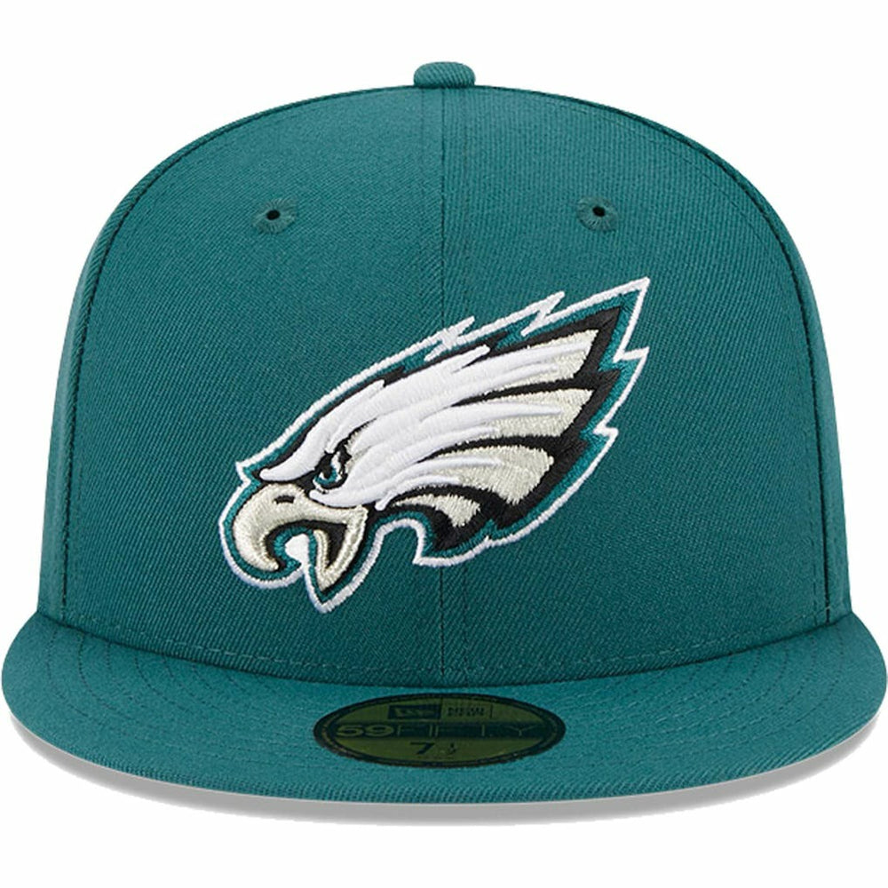Philadelphia Eagles New Era Omaha 59FIFTY Fitted Hat Midnight Green - NFL