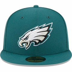 Philadelphia Eagles New Era Omaha 59FIFTY Fitted Hat Midnight Green - NFL