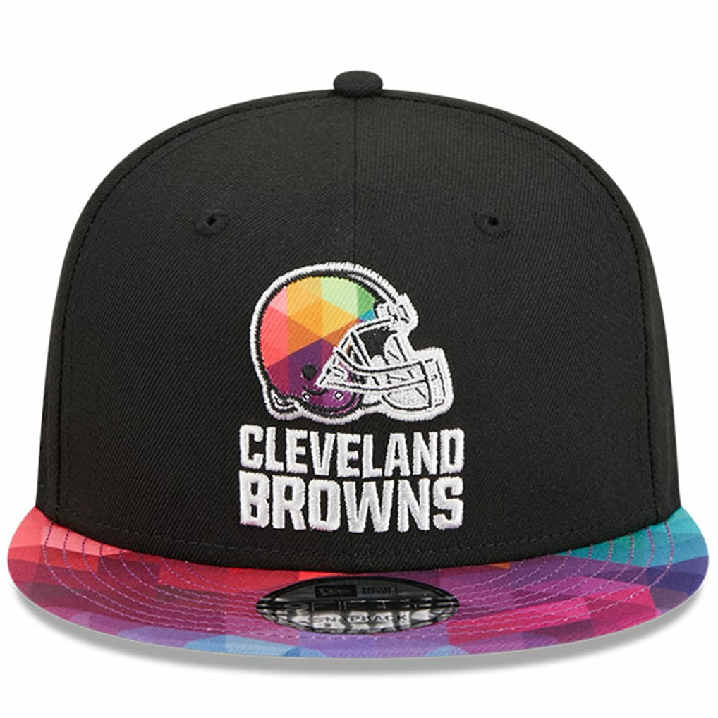 Cleveland Browns New Era 2023 NFL Crucial Catch 9FIFTY Snapback Hat Black - NFL