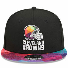 Cleveland Browns New Era 2023 NFL Crucial Catch 9FIFTY Snapback Hat Black - NFL