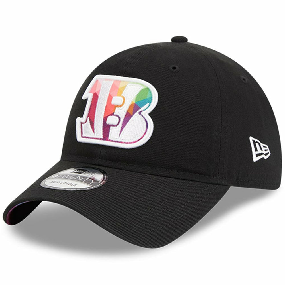 Cincinnati Bengals New Era 2023 NFL Crucial Catch 9TWENTY Adjustable Hat Black - NFL