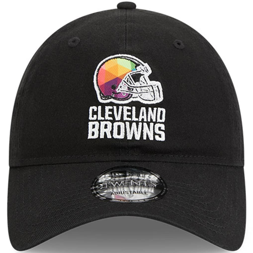 Cleveland Browns New Era 2023 NFL Crucial Catch 9TWENTY Adjustable Hat Black - NFL
