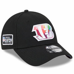 Cincinnati Bengals New Era 2023 NFL Crucial Catch 9FORTY Adjustable Hat Black - NFL