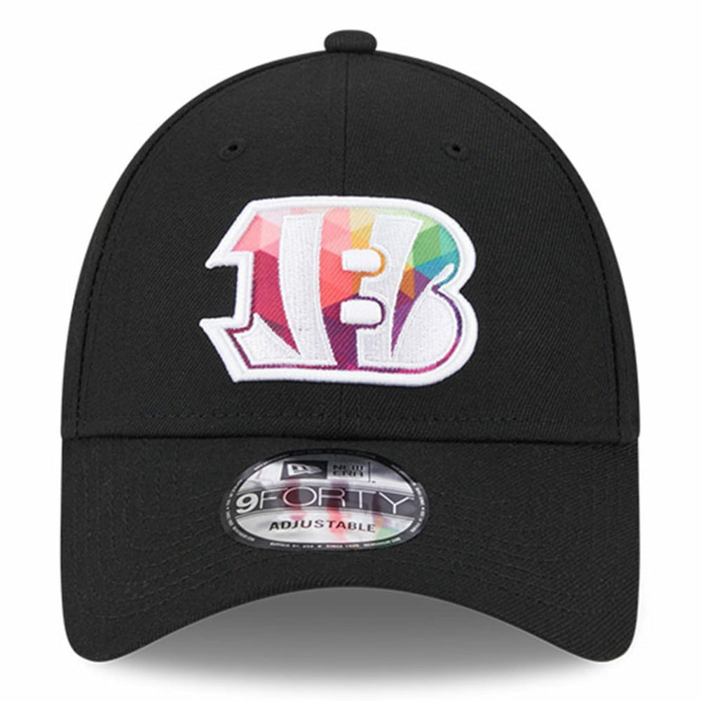 Cincinnati Bengals New Era 2023 NFL Crucial Catch 9FORTY Adjustable Hat Black - NFL