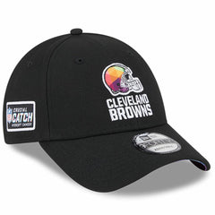 Cleveland Browns New Era 2023 NFL Crucial Catch 9FORTY Adjustable Hat Black - NFL