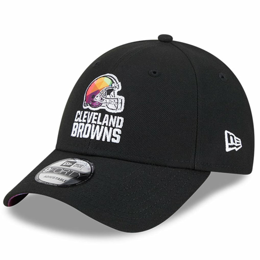 Cleveland Browns New Era 2023 NFL Crucial Catch 9FORTY Adjustable Hat Black - NFL