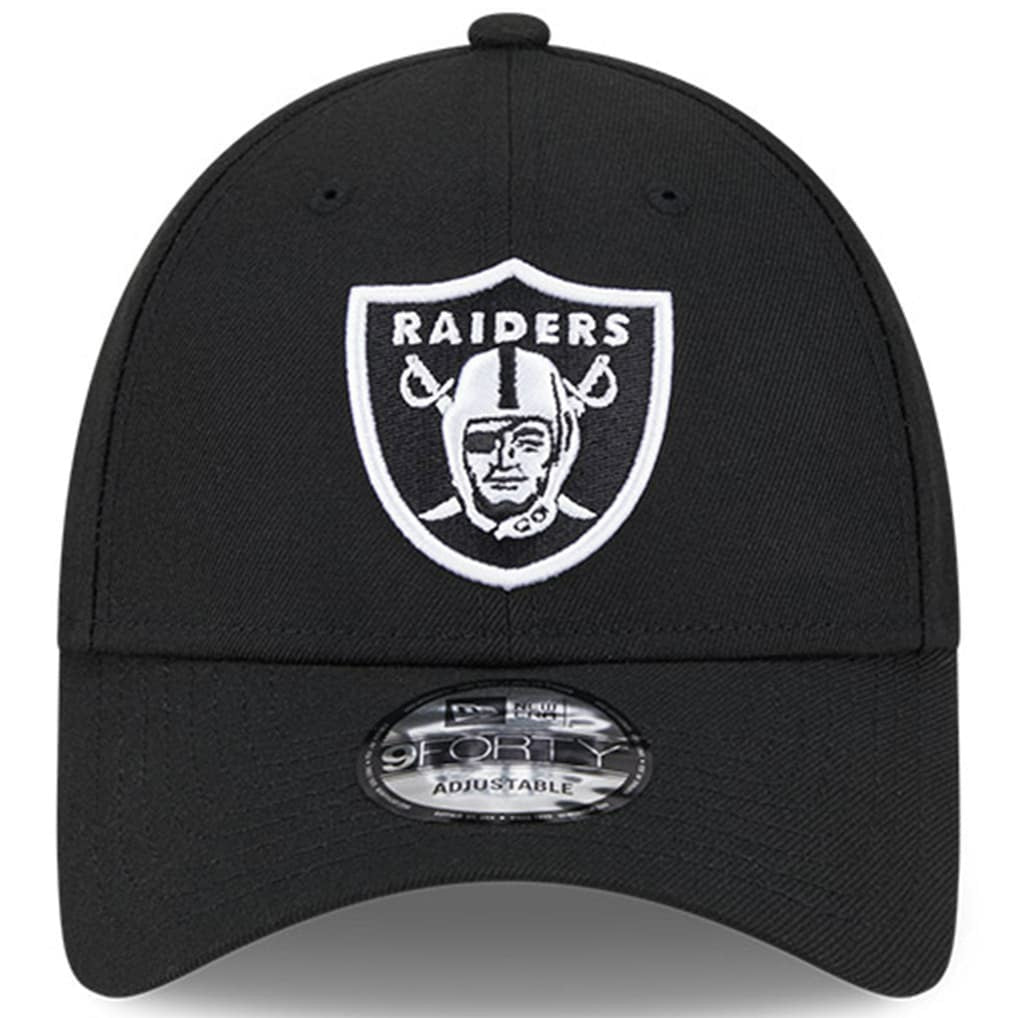 Las Vegas Raiders New Era 2023 NFL Crucial Catch 9FORTY Adjustable Hat Black - NFL