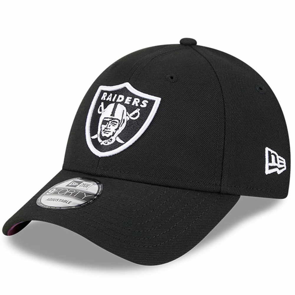 Las Vegas Raiders New Era 2023 NFL Crucial Catch 9FORTY Adjustable Hat Black - NFL