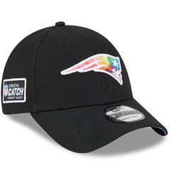 New England Patriots New Era 2023 NFL Crucial Catch 9FORTY Adjustable Hat Black - NFL